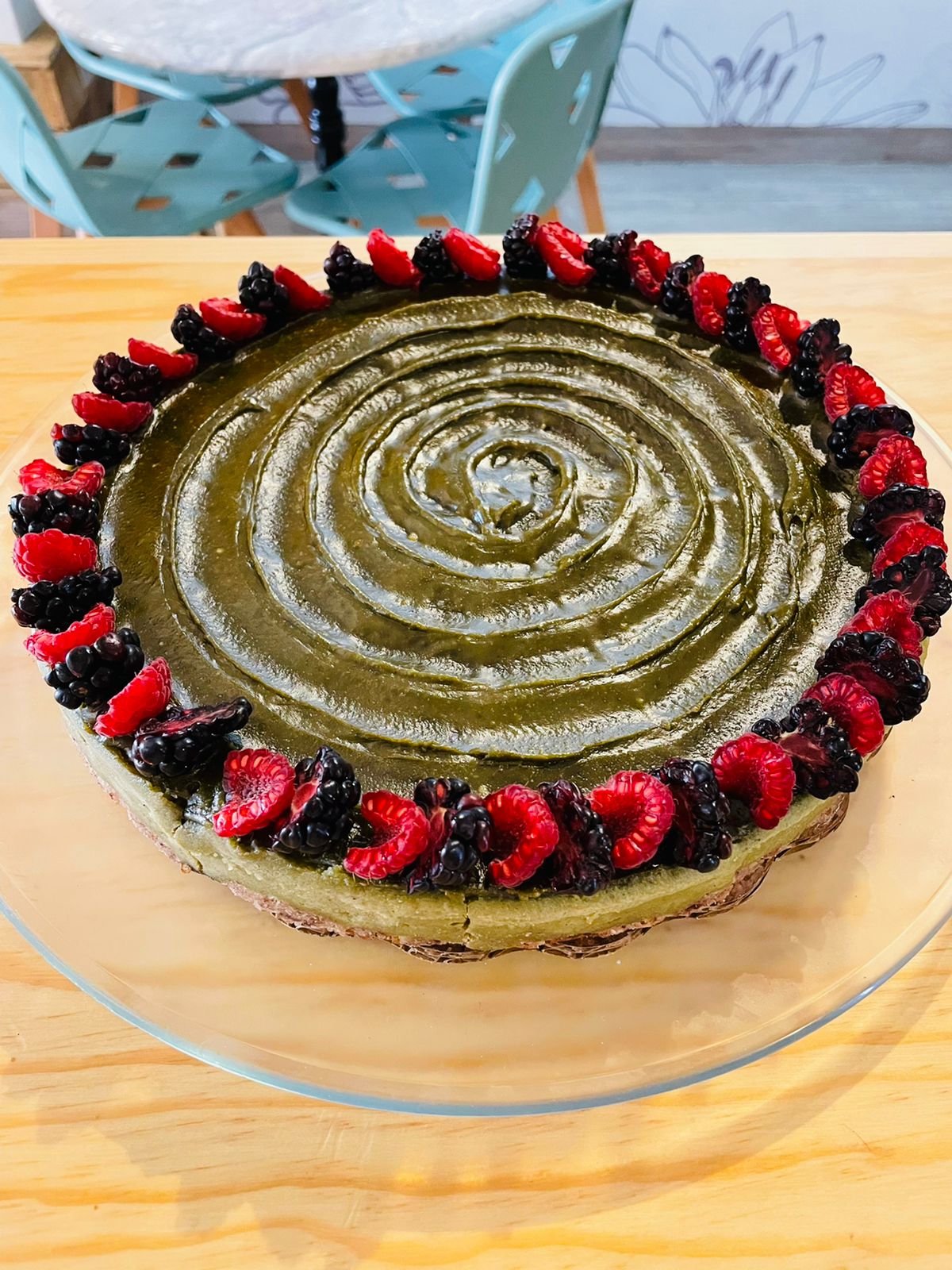 Pay de Té Verde Matcha