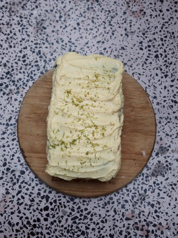 Panqué de Naranja con Curd de Mantequilla.
