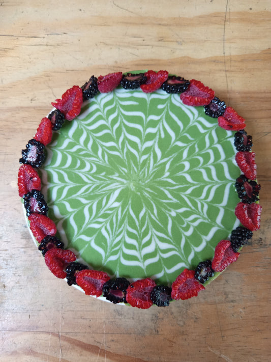 Pay de Té Verde Matcha