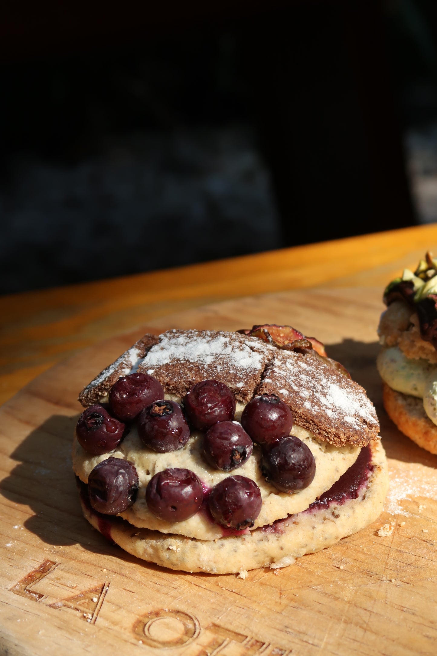 Rosca de Reyes Vegana - Higo & Blueberry