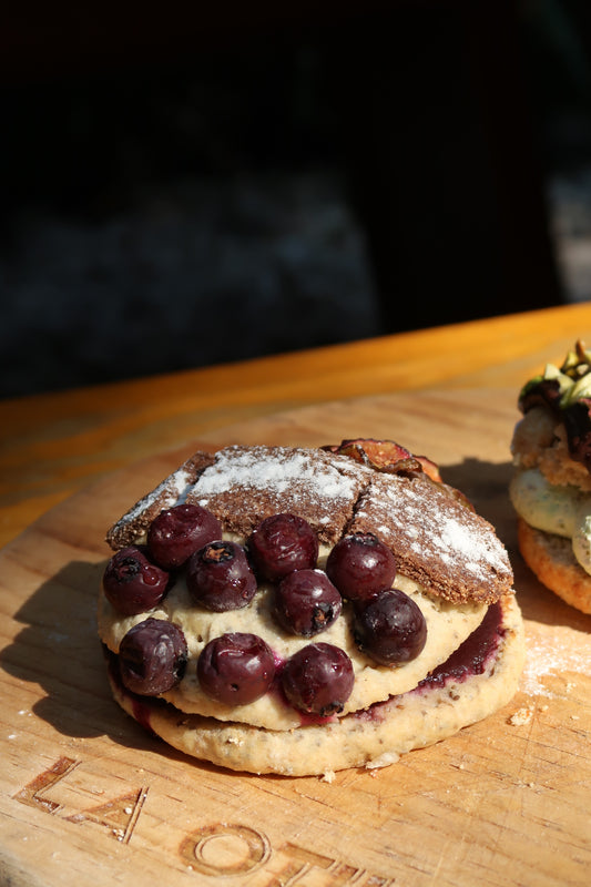 Rosca de Reyes Vegana - Higo & Blueberry