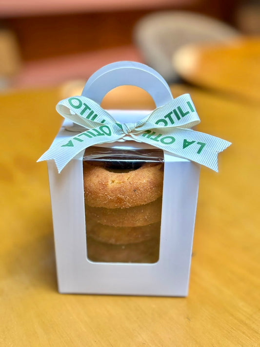 Cajita con Donas Pumpkin Spice