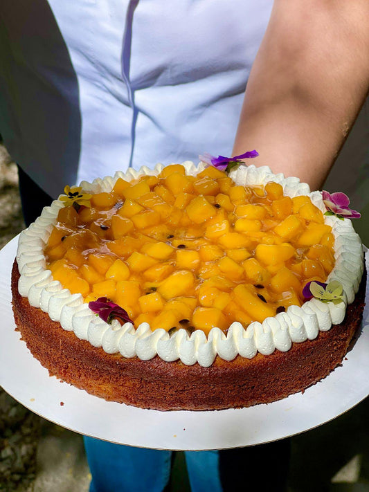 Pastel Mango Maracuyá
