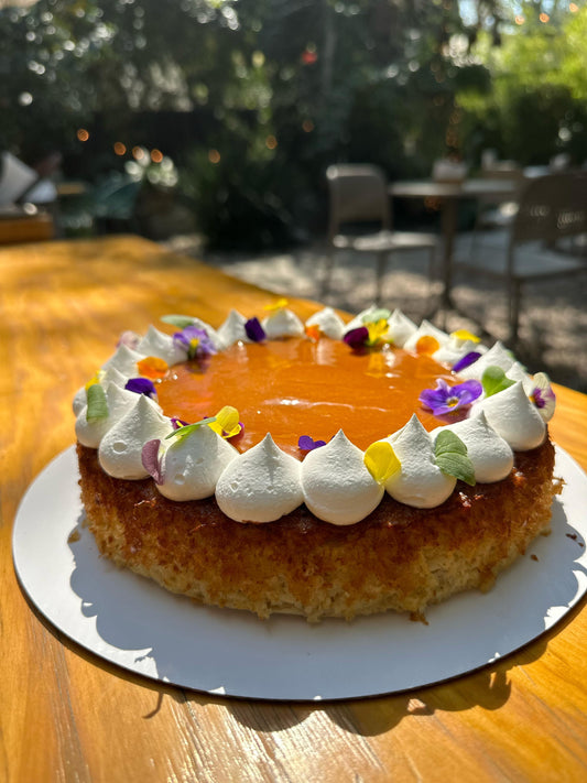Pastel de Elote con Cajeta