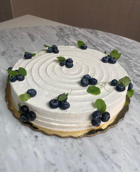 Pastel de Limón con Blueberry