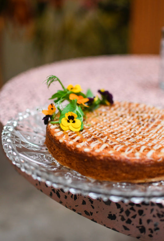 Pastel de Elote con Cajeta